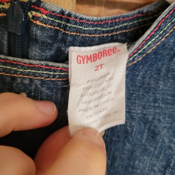 Gymboree Toddler Girl Jean Dress, 2T - Picture 3 of 9